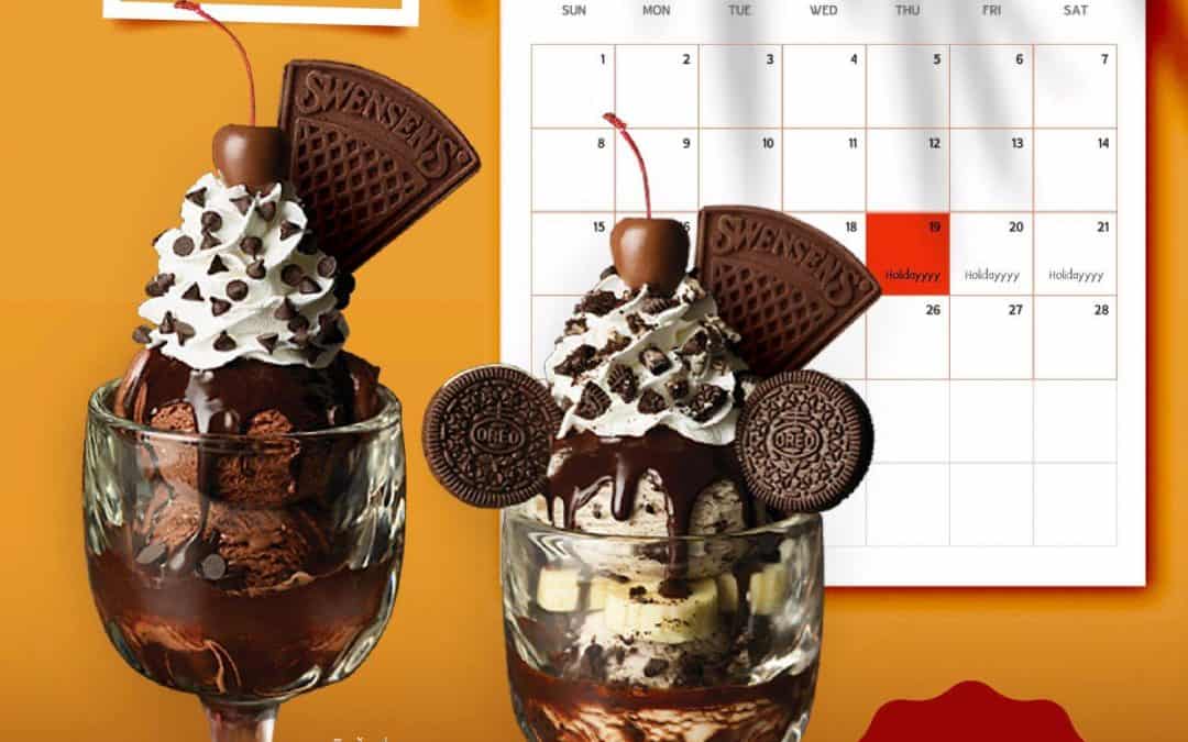 Swensen’s Happy Thursday ซื้อ 1 ฟรี 1 เอาใจคนรักช็อกโกแลต ห้ามพลาด