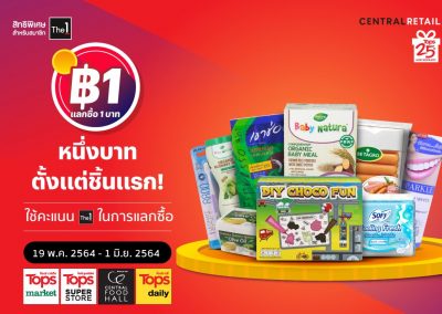 The1การ์ด แลกซื้อ1บาท โปรฯ พิเศษสำหรับคนมีบัตร